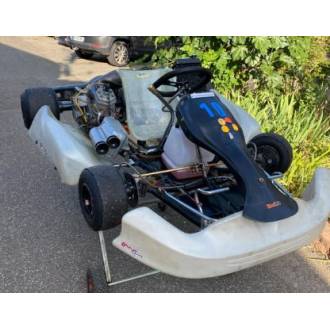 KART KZ COMPLET CHASSIS HAASE + MOTEUR PAVESI